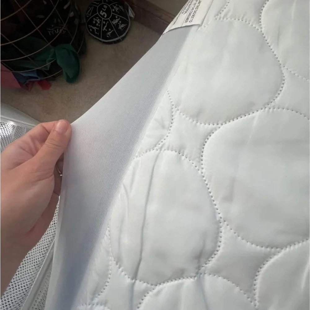 Target White Quilted Mattress Cover
